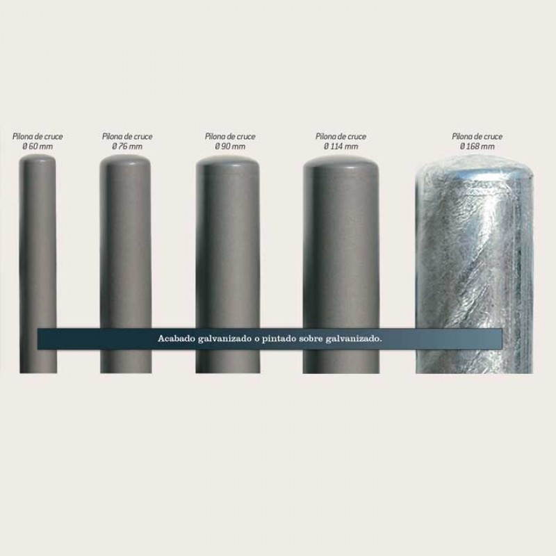 Pilona Encreuament "Cruce"